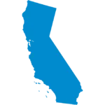 Outline of the state of California