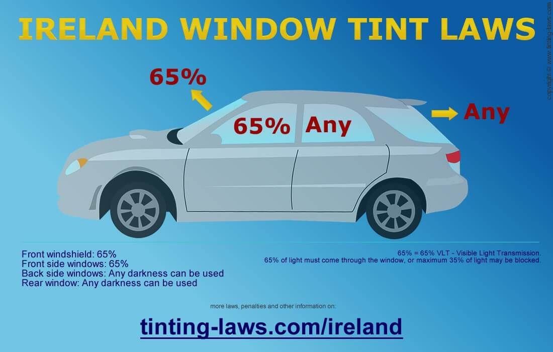 Ireland window tint laws