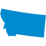 Outline of the state of Montana