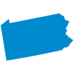 Outline of the state of Pennsylvania