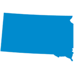 Outline of the state of South Dakota