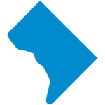 Outline of the state of Washington D.C.